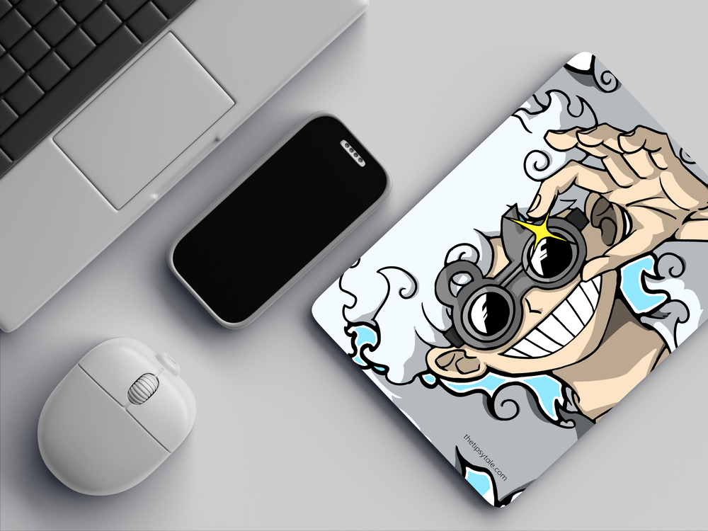 "LUFFY GOGGLES" Mousepad Enhance Your Workspace with Style