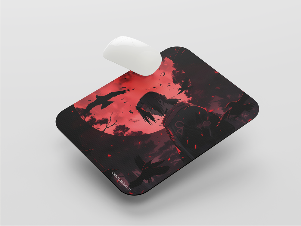 "ITACHI UCHIHA -MANGA SERIES" Mousepad Enhance Your Workspace with Style