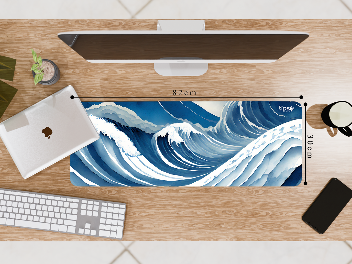 Surf your way through tides: Oceanic Mouse Pad