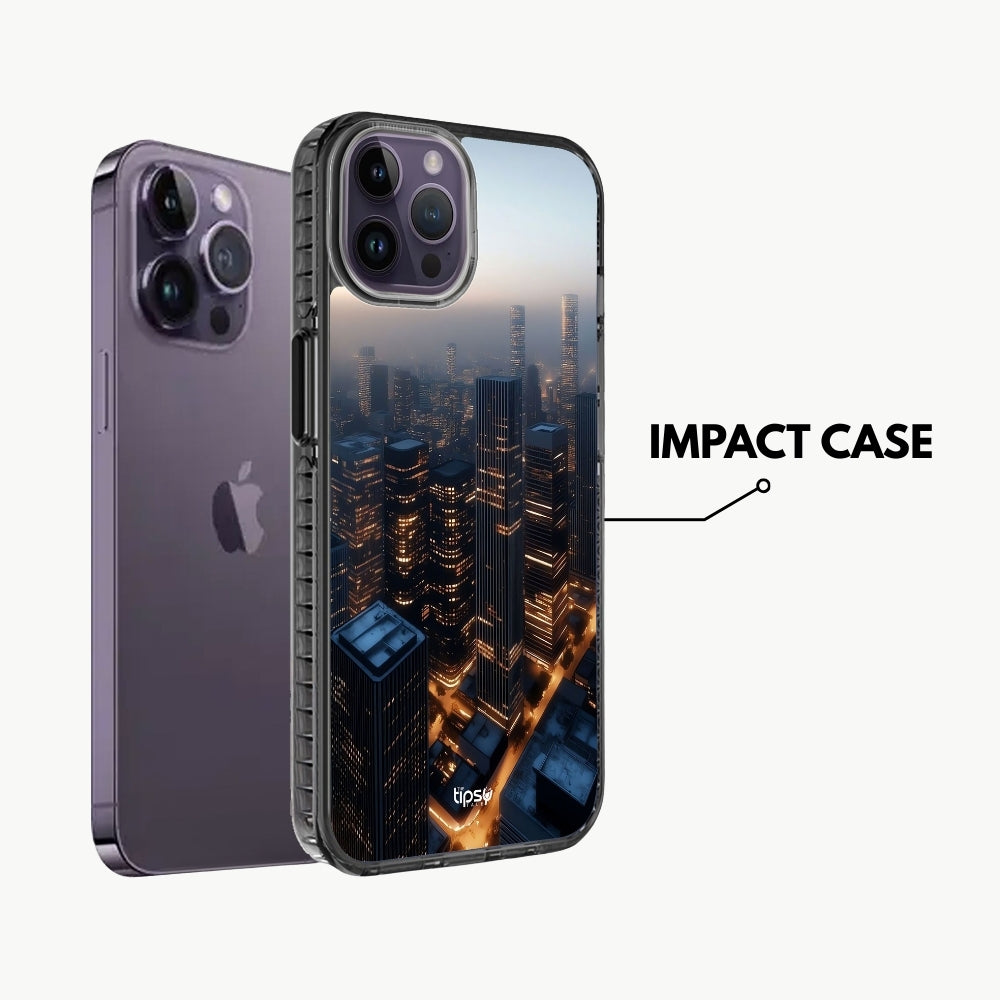 "Amber Metropolis" -Mobile Covers Shock Resistant, Slim & Stylish Cases