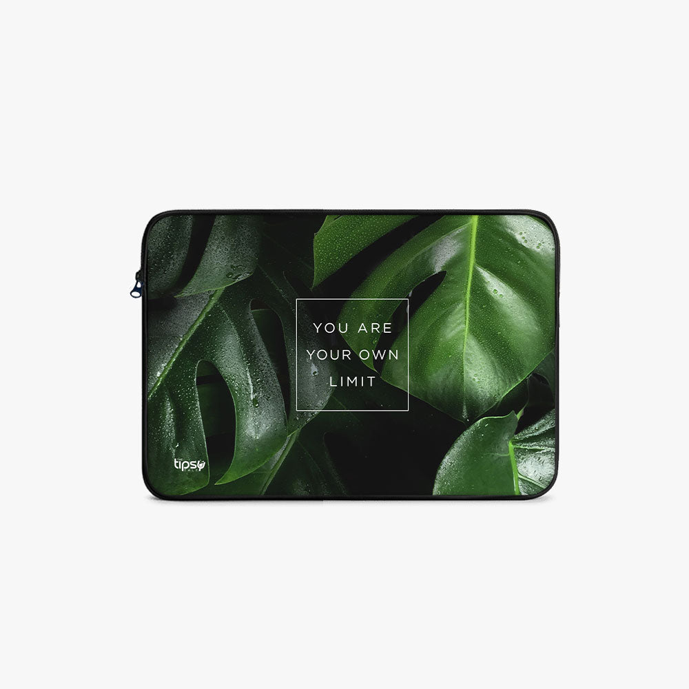 "You are your own limit" Laptop Sleeves:Bold Modern Design for Every Size