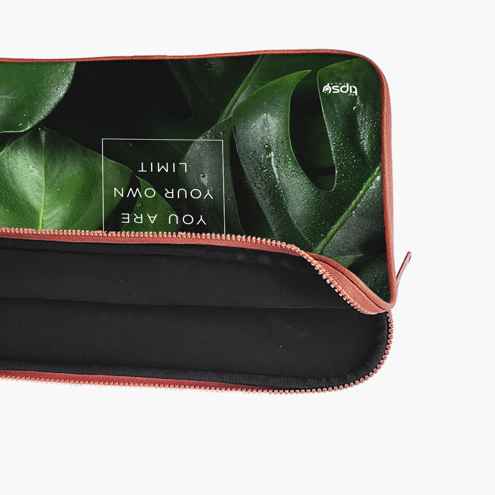 "You are your own limit" Laptop Sleeves:Bold Modern Design for Every Size