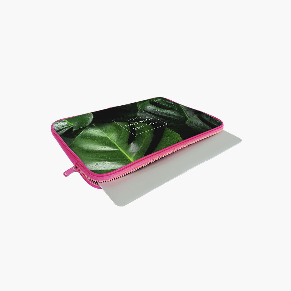 "You are your own limit" Laptop Sleeves:Bold Modern Design for Every Size