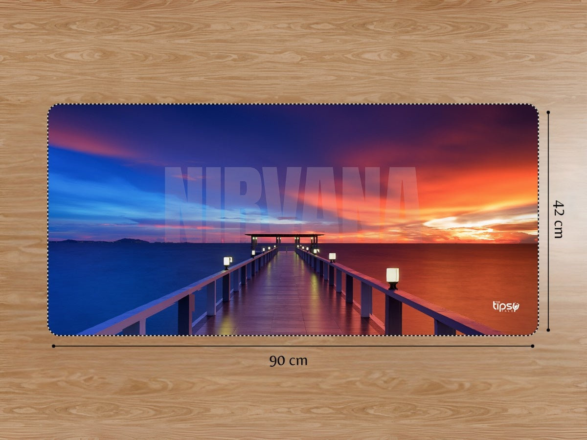 "NIRVANA" Gaming Mousepad Elevate Your Gaming Experience