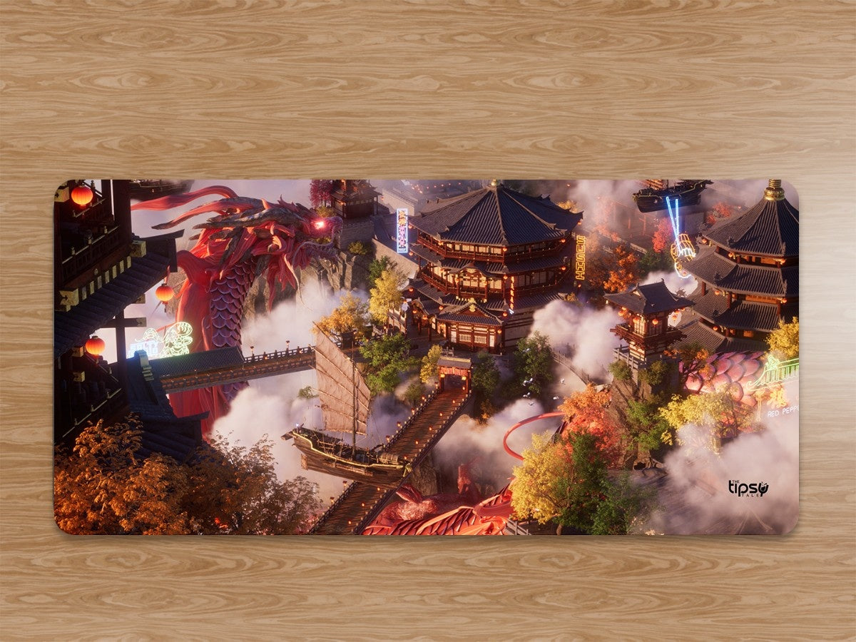 "DRAGON'S ASCENT" Gaming Mousepad Elevate Your Gaming Experience