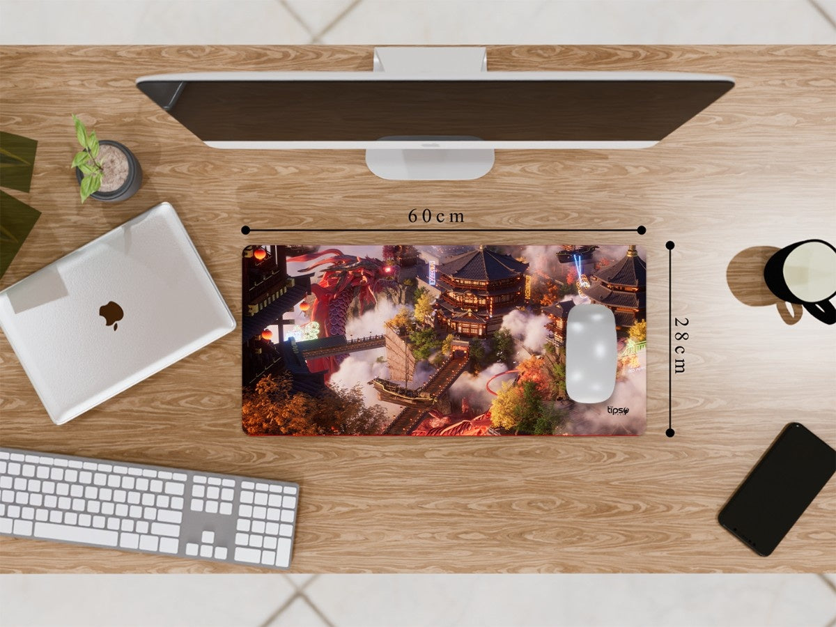 "DRAGON'S ASCENT" Gaming Mousepad Elevate Your Gaming Experience