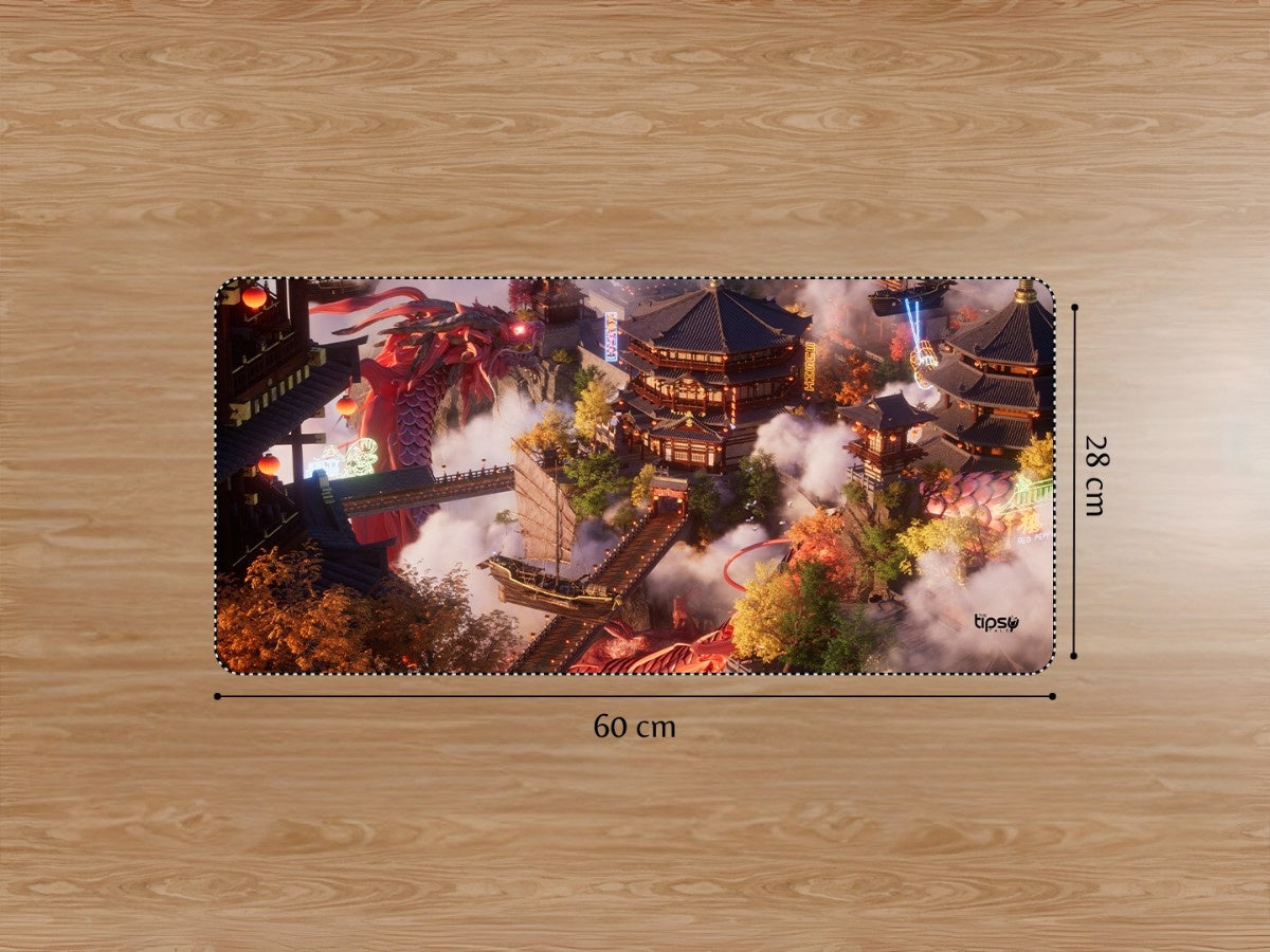 "DRAGON'S ASCENT" Gaming Mousepad Elevate Your Gaming Experience