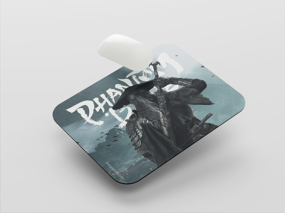 "PHANTOM BLADE" Mousepad Enhance Your Workspace with Style