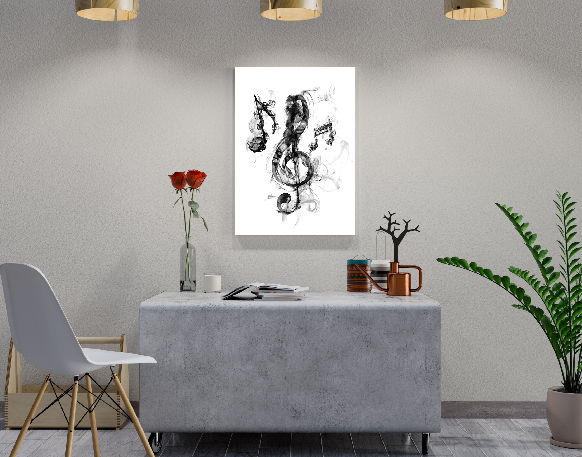 "DANCE TO THE TUNE"- Shiny & Sturdy Metallic Poster Art That Pops & Sticks