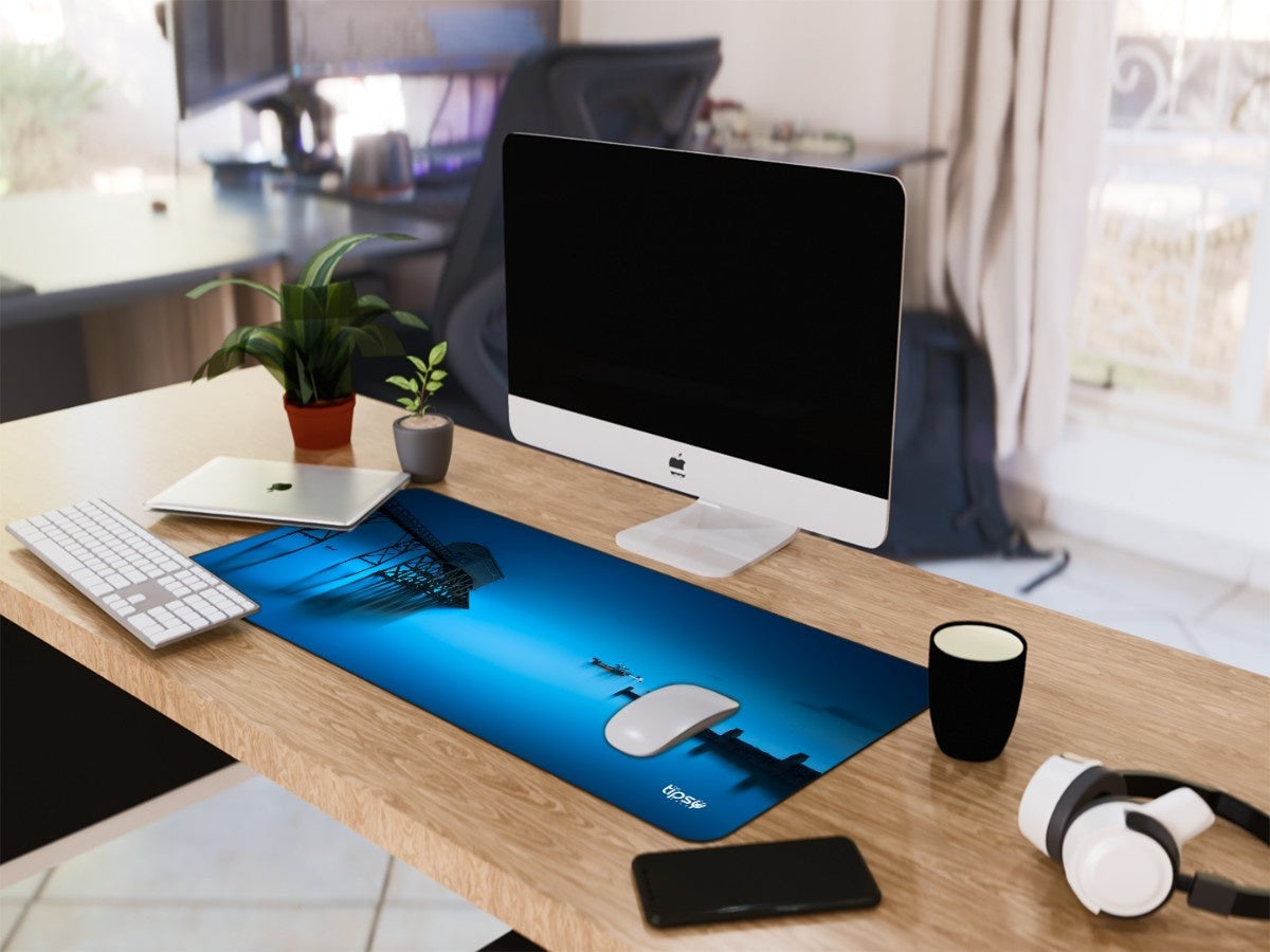 "THE BLUE HOUR" Gaming Mousepad Elevate Your Gaming Experience