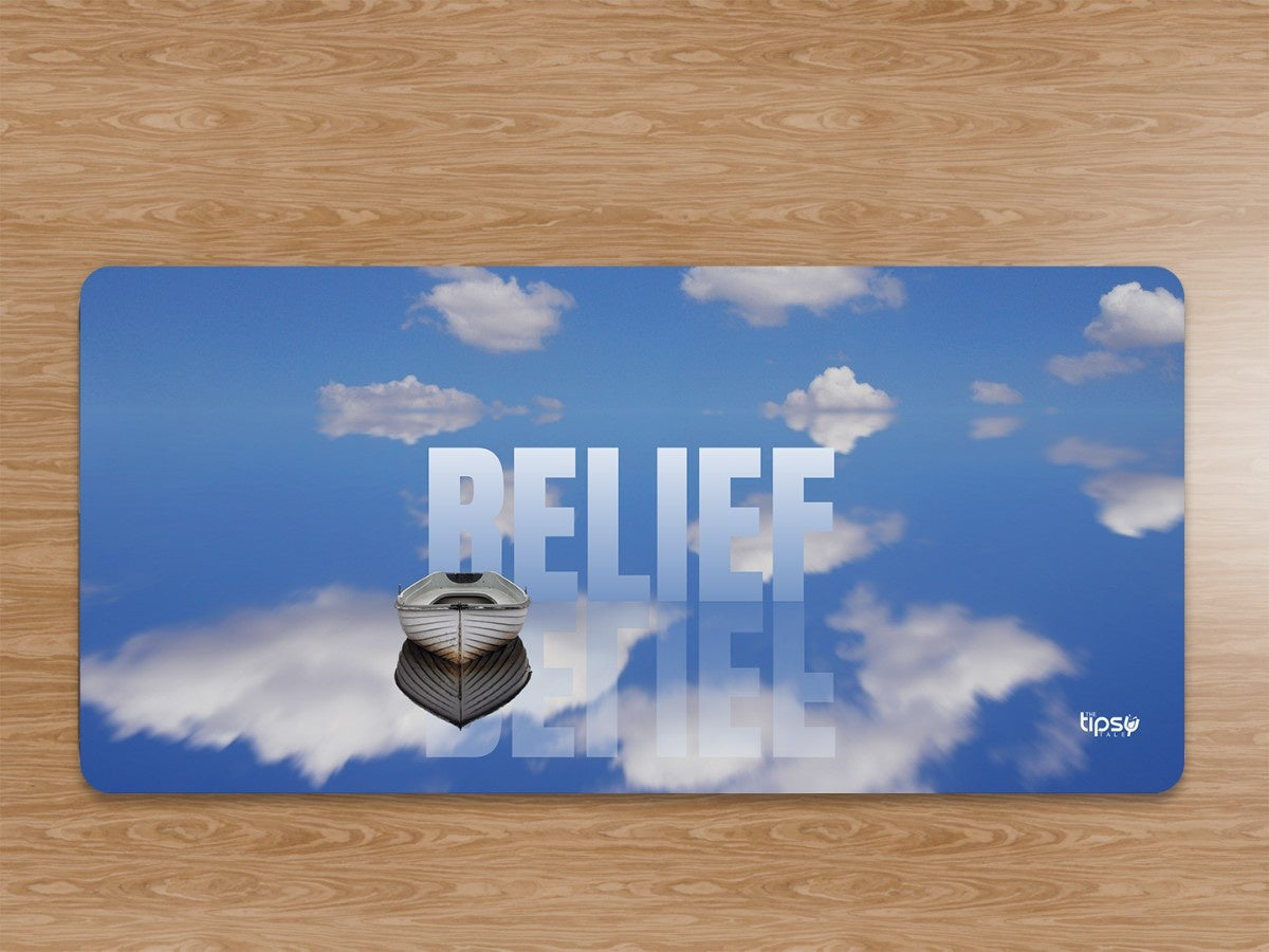 "RELIEF" Gaming Mousepad Elevate Your Gaming Experience
