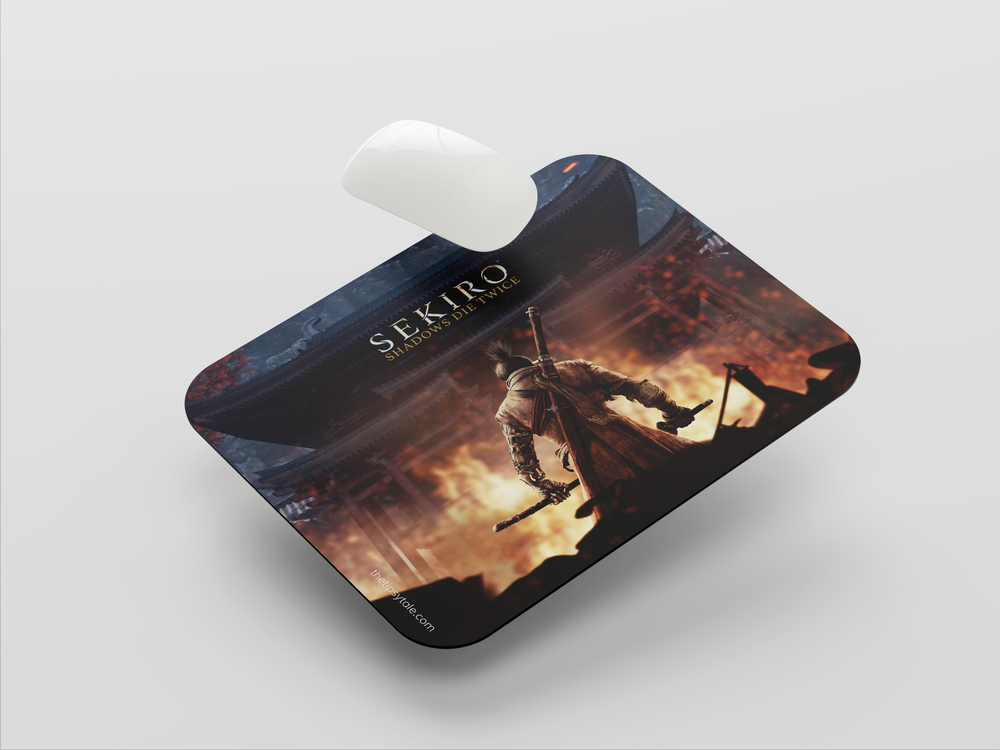 "SEKIRO - SHADOWS DIE TWICE" Mousepad Enhance Your Workspace with Style