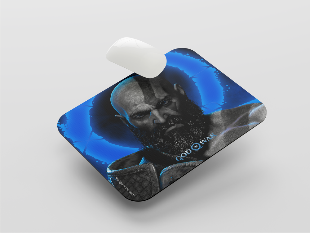 "GOD OF WAR RAGNAROK" Mousepad Enhance Your Workspace with Style