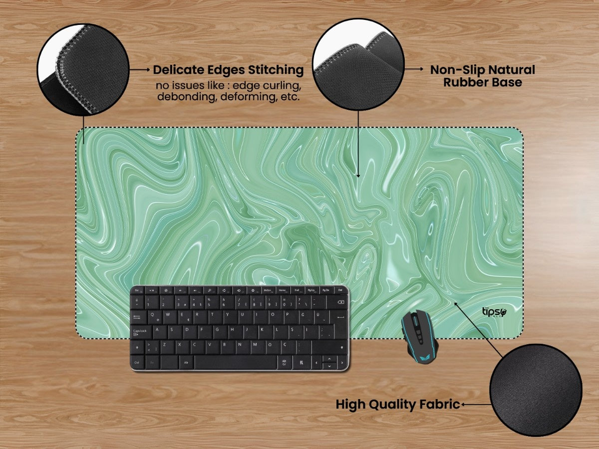 "VERDANT FLOW" Gaming Mousepad Elevate Your Gaming Experience