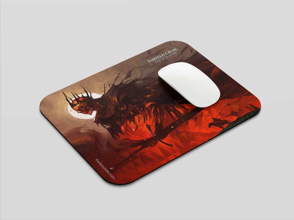 "TAINTED GRAIL - THE FALL OF AVALON" Mousepad Enhance Your Workspace with Style