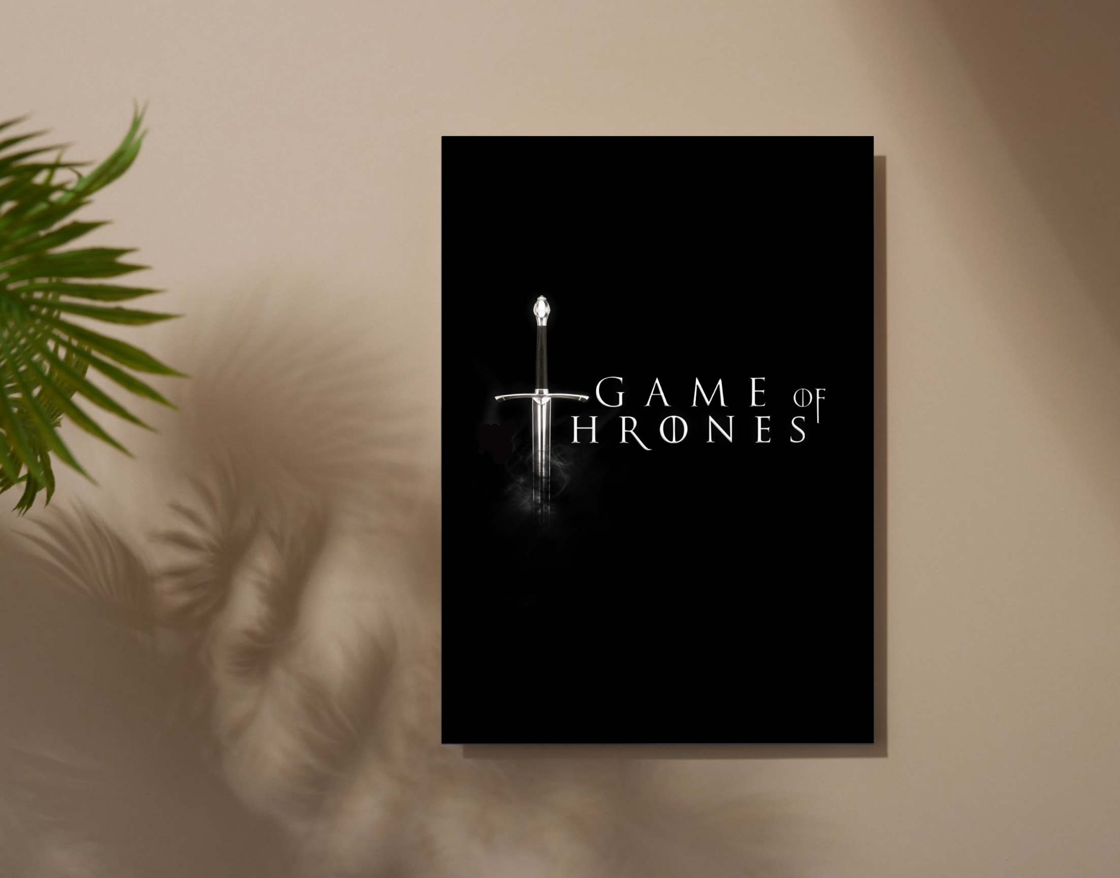 "GAME OF THRONES: WEB SERIES"- Shiny & Sturdy Metallic Poster Art That Pops & Sticks (Literally!)