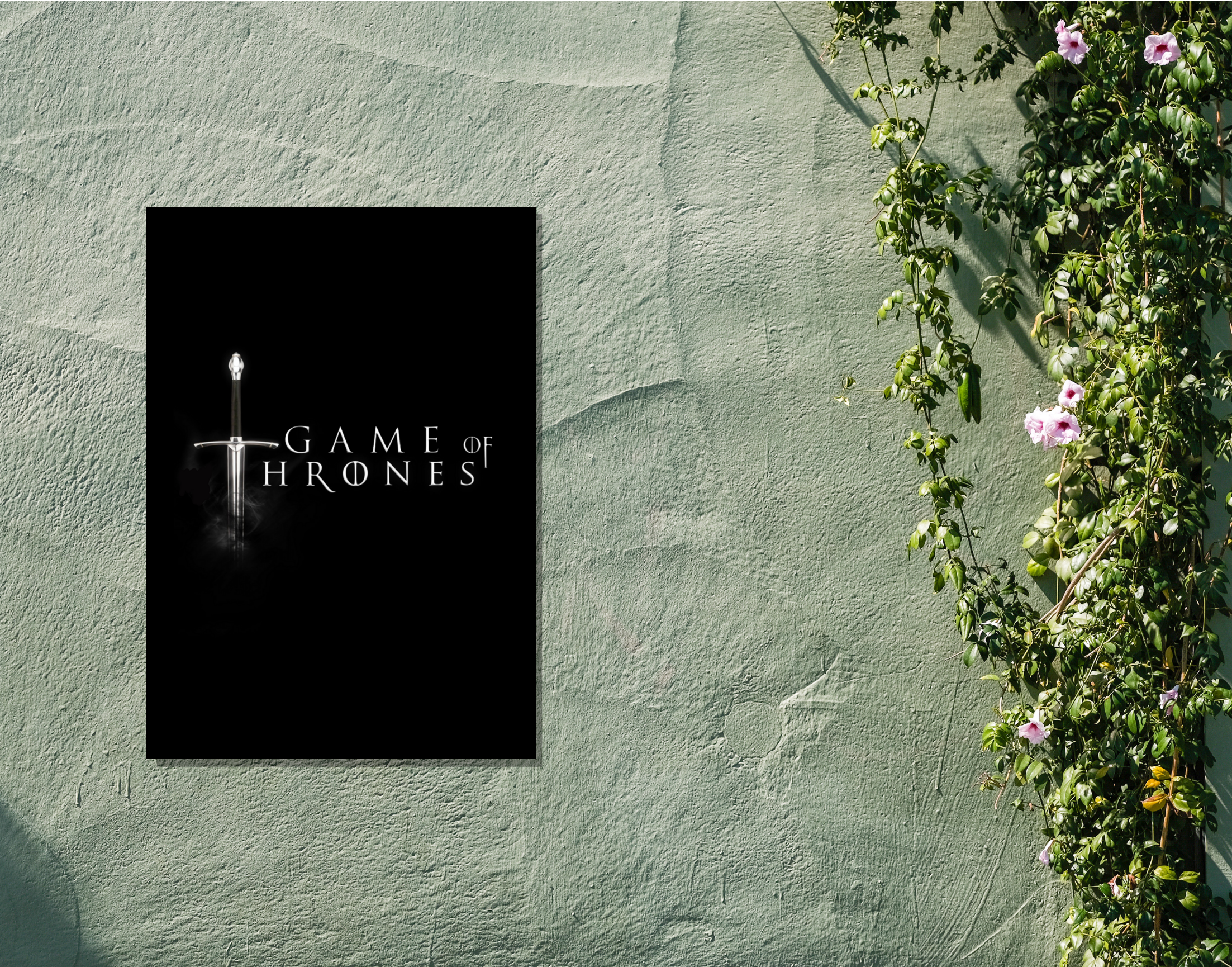 "GAME OF THRONES: WEB SERIES"- Shiny & Sturdy Metallic Poster Art That Pops & Sticks (Literally!)