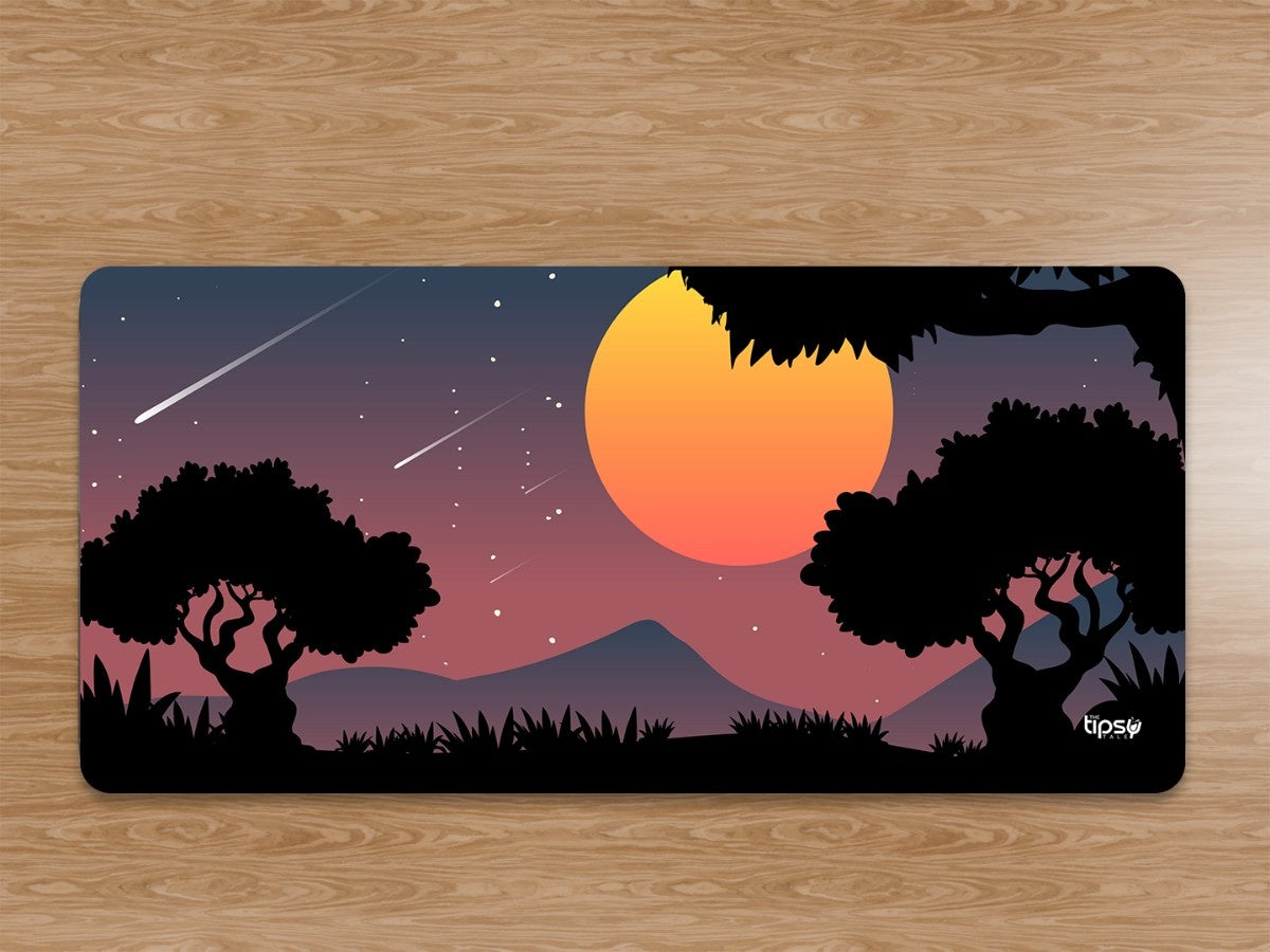 "SPOOKY NIGHT FOREST" Gaming Mousepad Elevate Your Gaming Experience