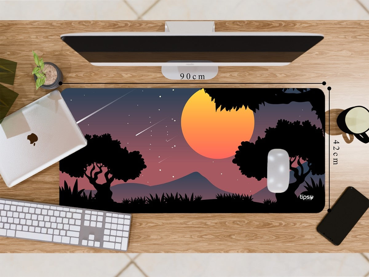 "SPOOKY NIGHT FOREST" Gaming Mousepad Elevate Your Gaming Experience