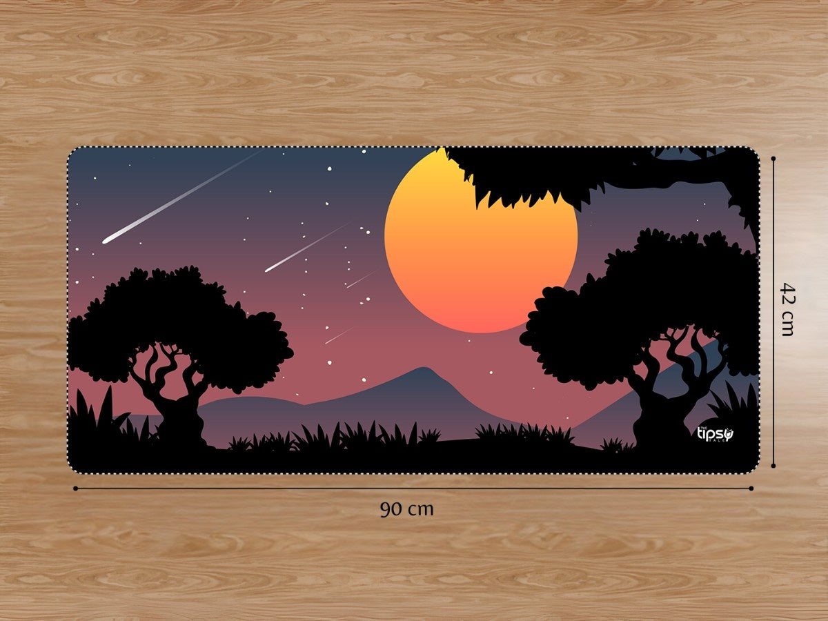 "SPOOKY NIGHT FOREST" Gaming Mousepad Elevate Your Gaming Experience