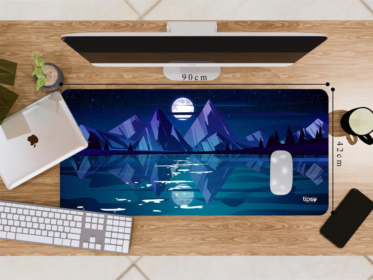 "NIGHT LANDSCAPE - NATURE" Gaming Mousepad Elevate Your Gaming Experience