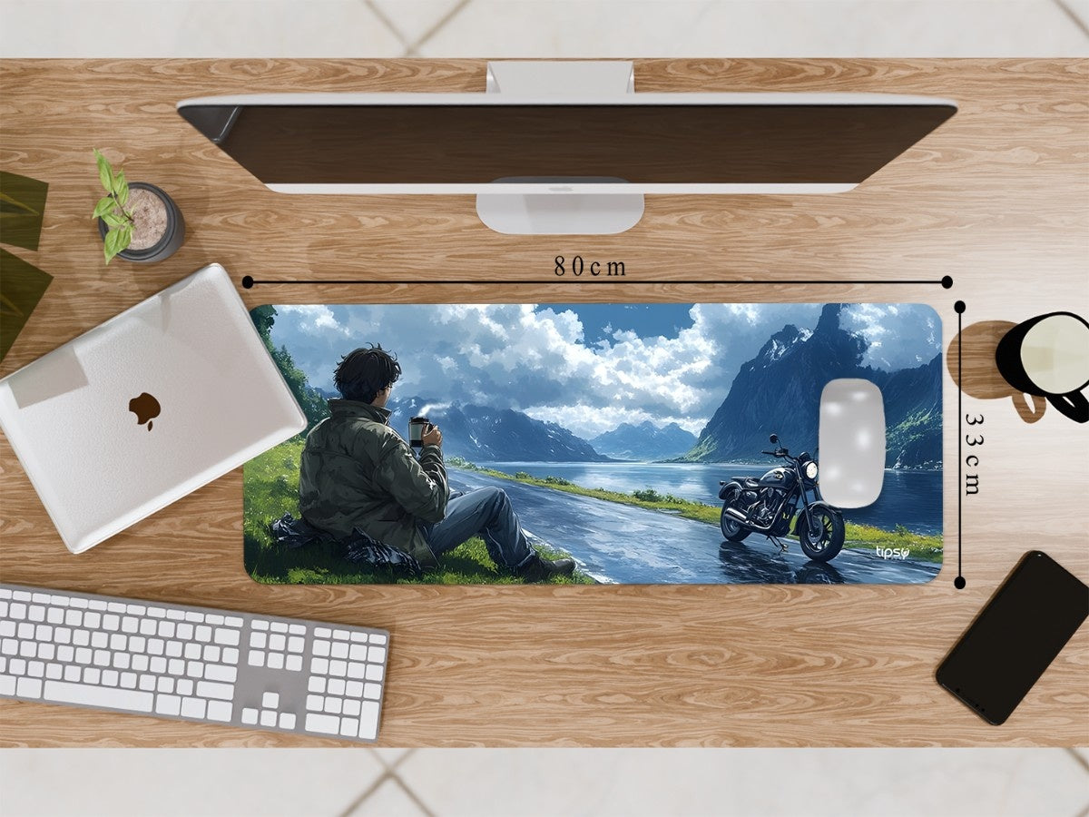 "MOUNTAIN RIDE SERENITY" Gaming Mousepad Elevate Your Gaming Experience