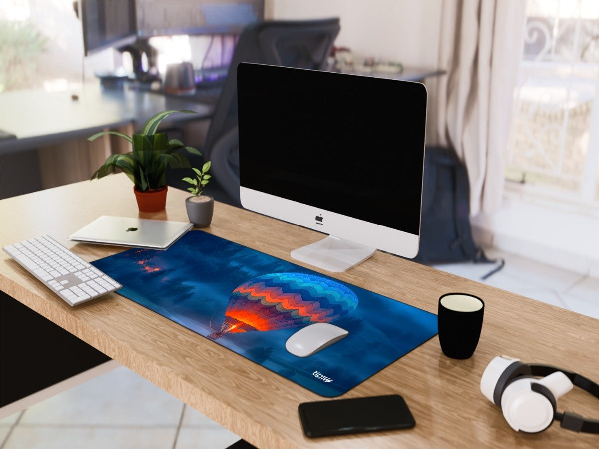 "MIDNIGHT GLOW BALLOON" Gaming Mousepad Elevate Your Gaming Experience