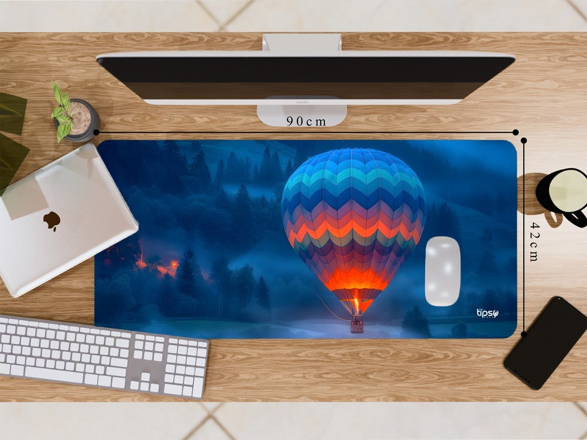 "MIDNIGHT GLOW BALLOON" Gaming Mousepad Elevate Your Gaming Experience