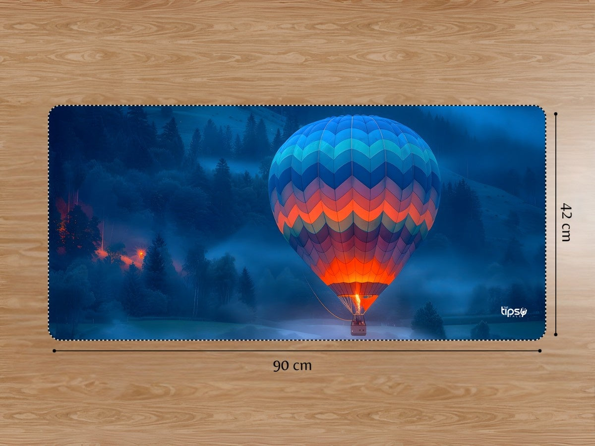 "MIDNIGHT GLOW BALLOON" Gaming Mousepad Elevate Your Gaming Experience