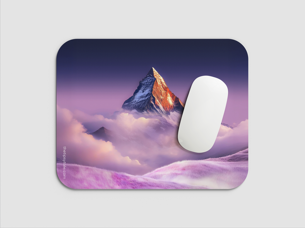 "LAVENDER DUSK" Mousepad Enhance Your Workspace with Style