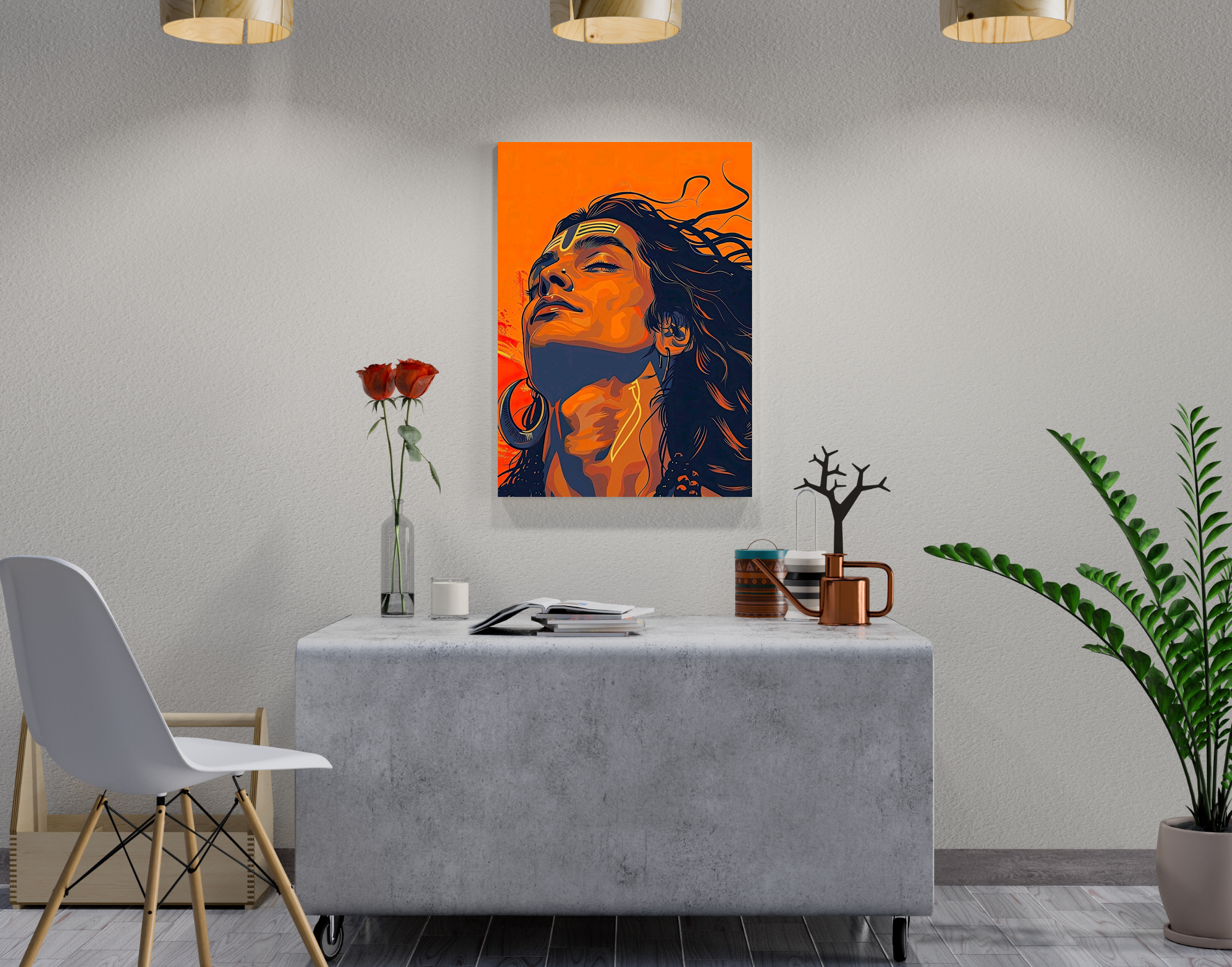 "Nammo Nammo Shiva"- Shiny & Sturdy Metallic Poster Art That Pops & Sticks