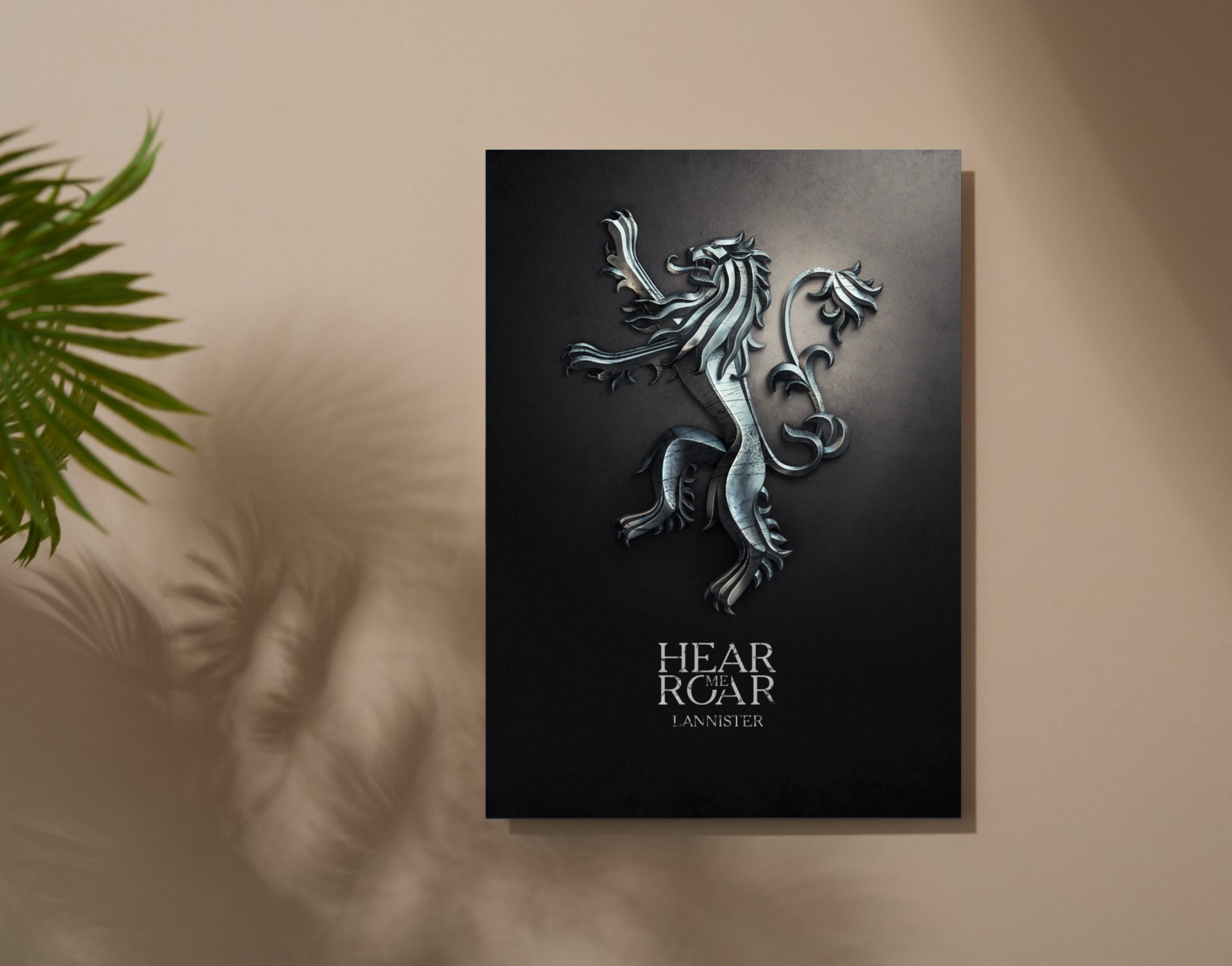 "HOUSE OF DRAGONS: ROAR"- Shiny & Sturdy Metallic Poster Art That Pops & Sticks (Literally!)