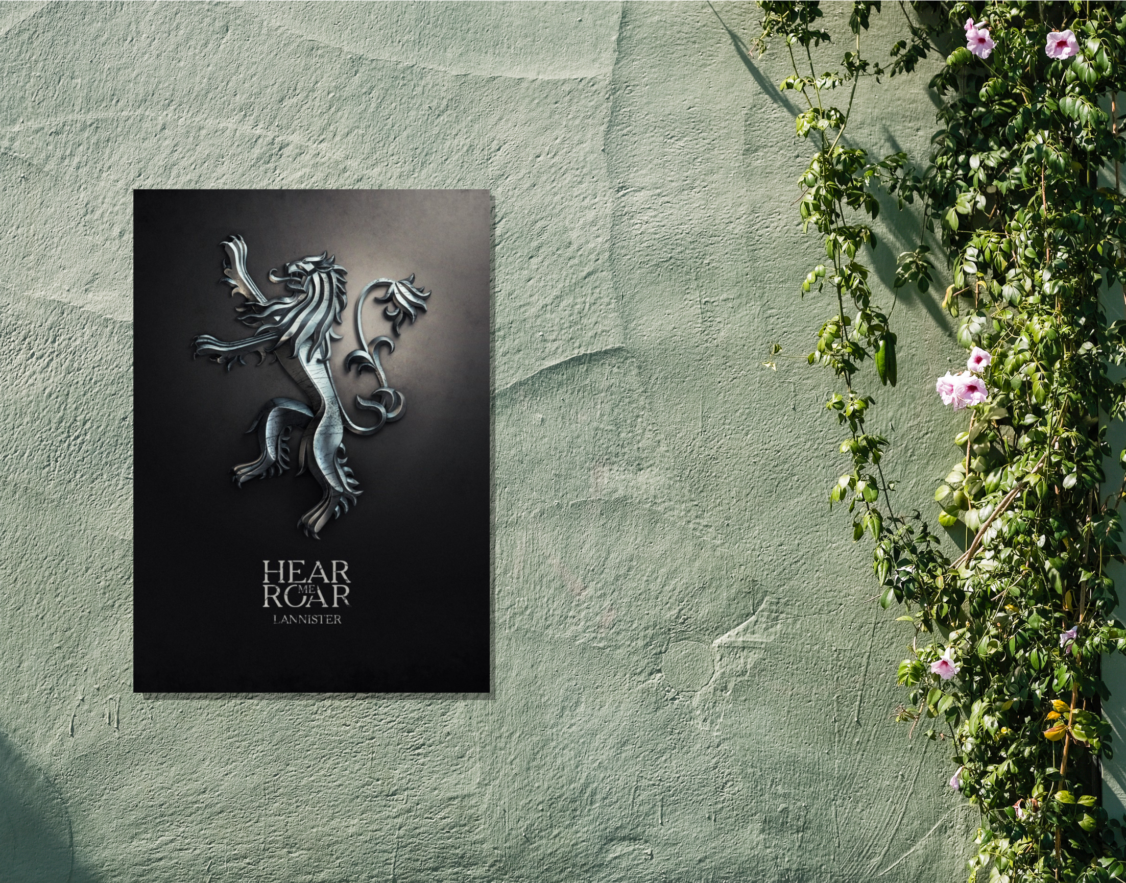 "HOUSE OF DRAGONS: ROAR"- Shiny & Sturdy Metallic Poster Art That Pops & Sticks (Literally!)