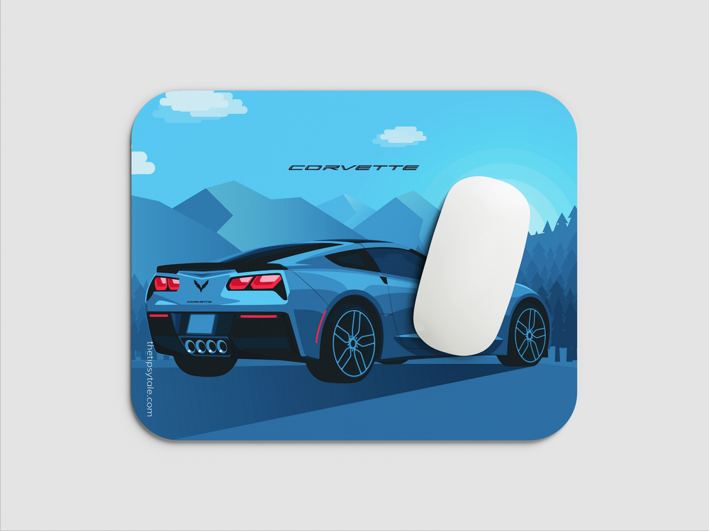 "CORVETTE " Mousepad Enhance Your Workspace with Style