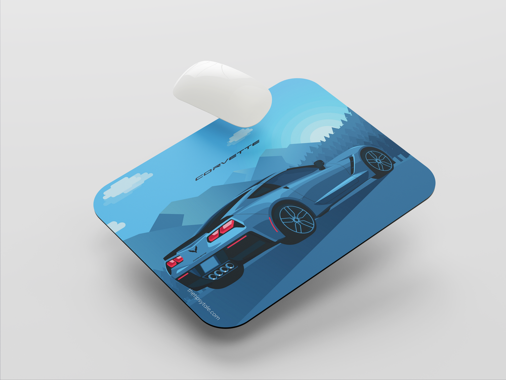 "CORVETTE " Mousepad Enhance Your Workspace with Style