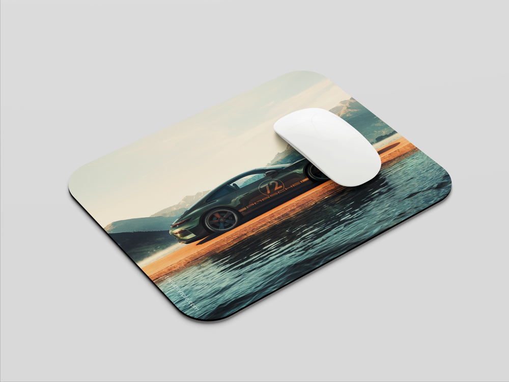 "PORSCHE 72" Mousepad Enhance Your Workspace with Style