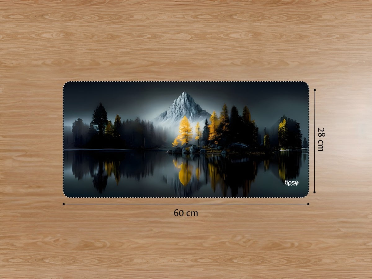 "GOLDEN SUMMIT REFLECTION " Gaming Mousepad Elevate Your Gaming Experience