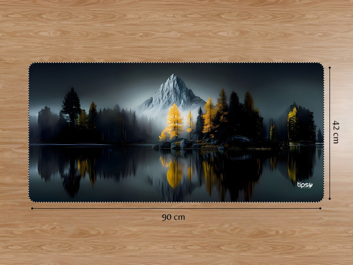 "GOLDEN SUMMIT REFLECTION " Gaming Mousepad Elevate Your Gaming Experience
