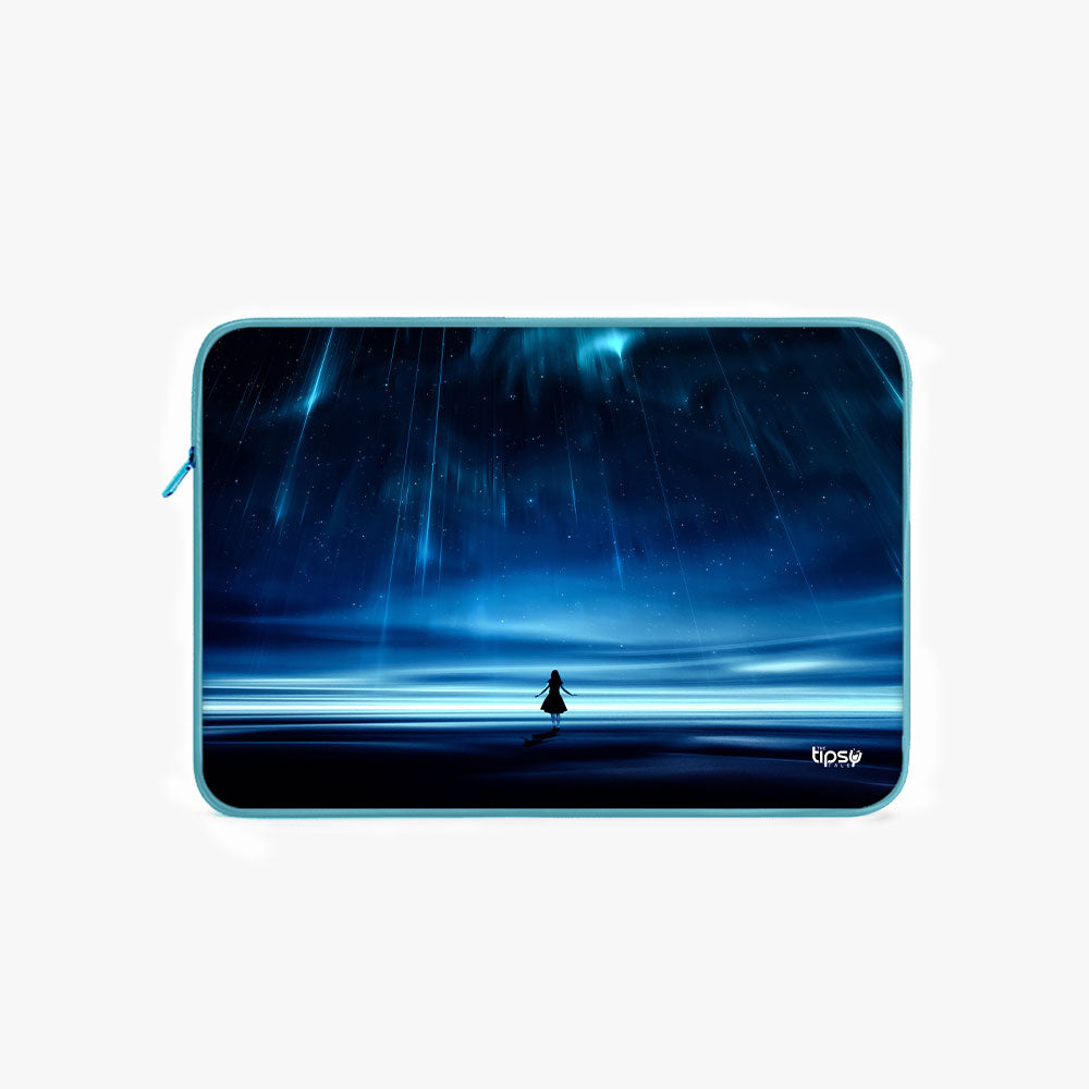 "Into the Night Lights" Laptop Sleeves:Bold Modern Design for Every Size