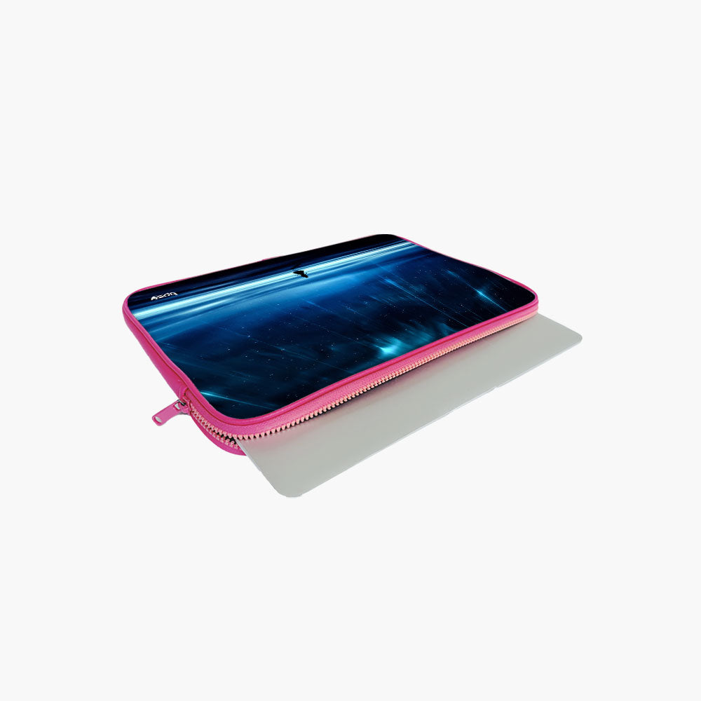 "Into the Night Lights" Laptop Sleeves:Bold Modern Design for Every Size
