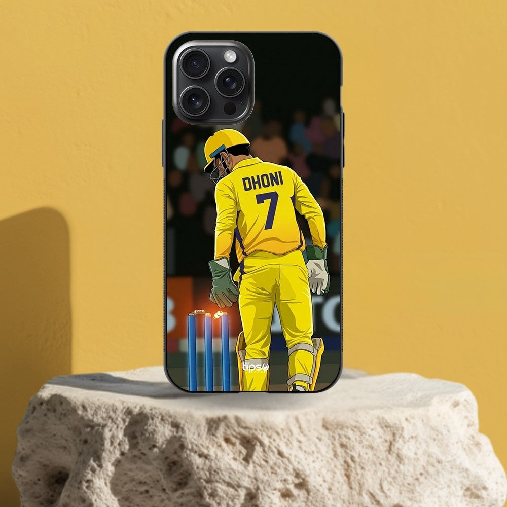 "CRICKET FANBASE J7: MAHENDRA SINGH DHONI" -Mobile Covers Shock Resistant, Slim & Stylish Cases