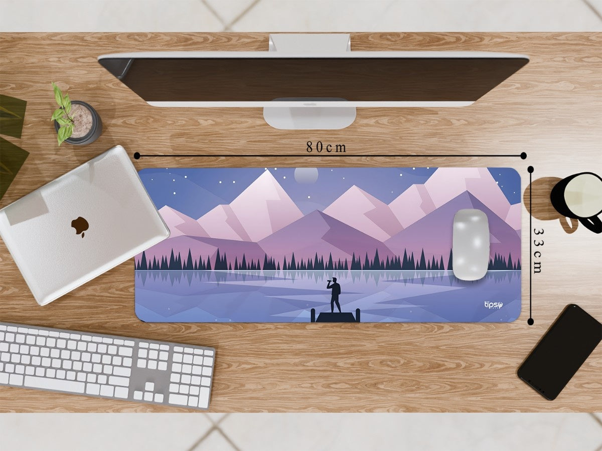 "LAVENDER PEAKS" Gaming Mousepad Elevate Your Gaming Experience