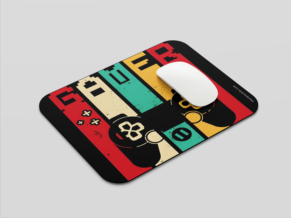 "GAMER- Joy Stick" Mousepad Enhance Your Workspace with Style