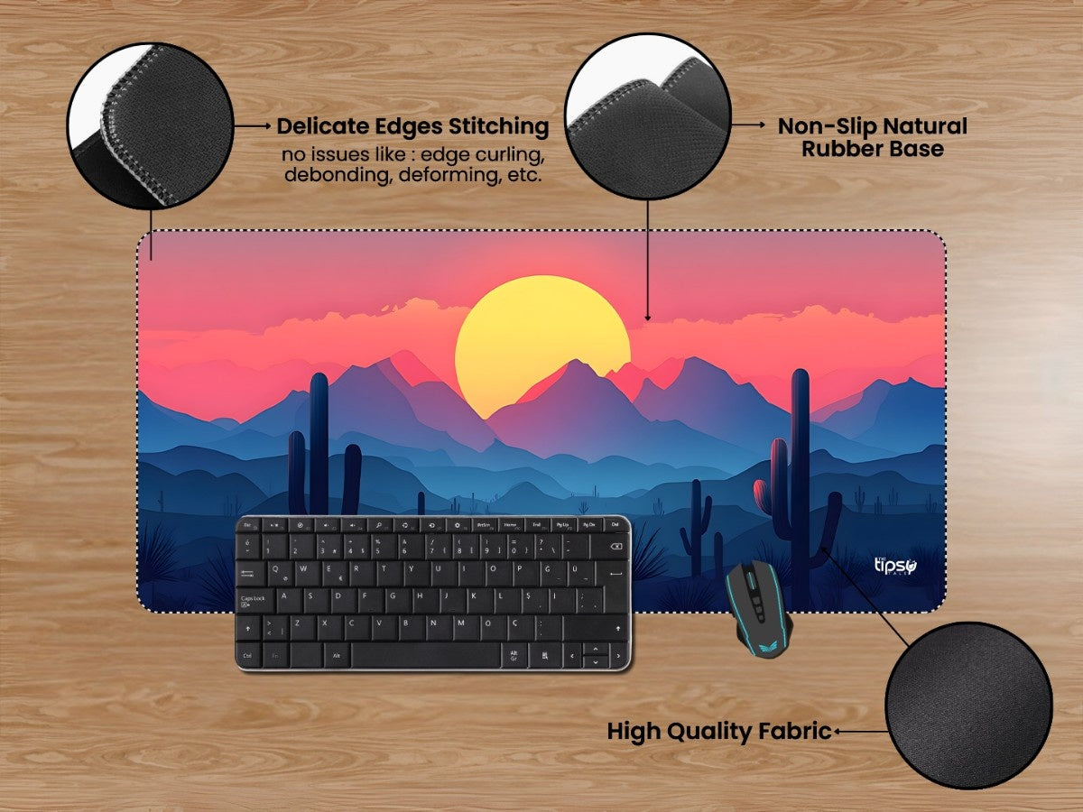 "SKY DESERT VIEW" Gaming Mousepad Elevate Your Gaming Experience