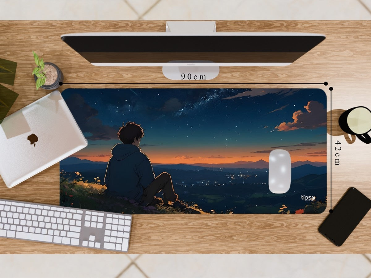 "TWILIGHT VALLEY VIEW" Gaming Mousepad Elevate Your Gaming Experience