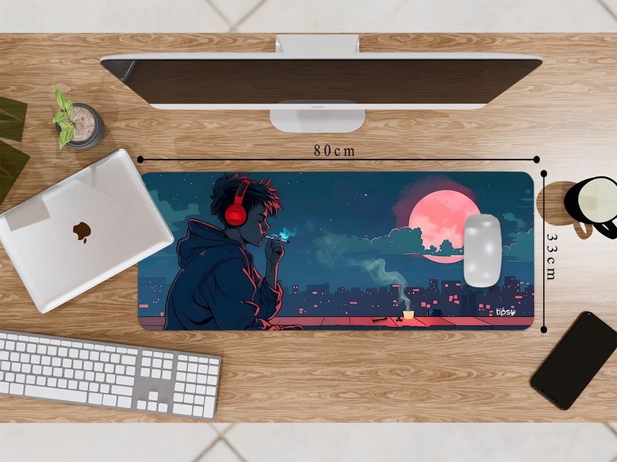 "MIDNIGHT URBAN MOOD" Gaming Mousepad Elevate Your Gaming Experience