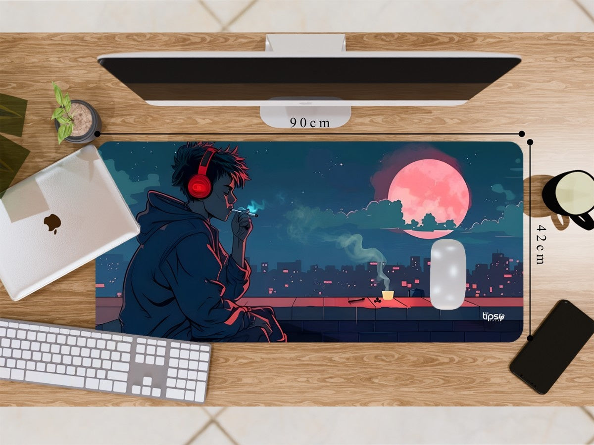 "MIDNIGHT URBAN MOOD" Gaming Mousepad Elevate Your Gaming Experience
