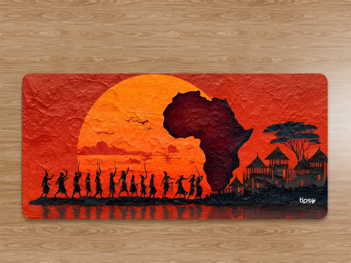 "ROOTS OF THE RED SUN" Gaming Mousepad Elevate Your Gaming Experience