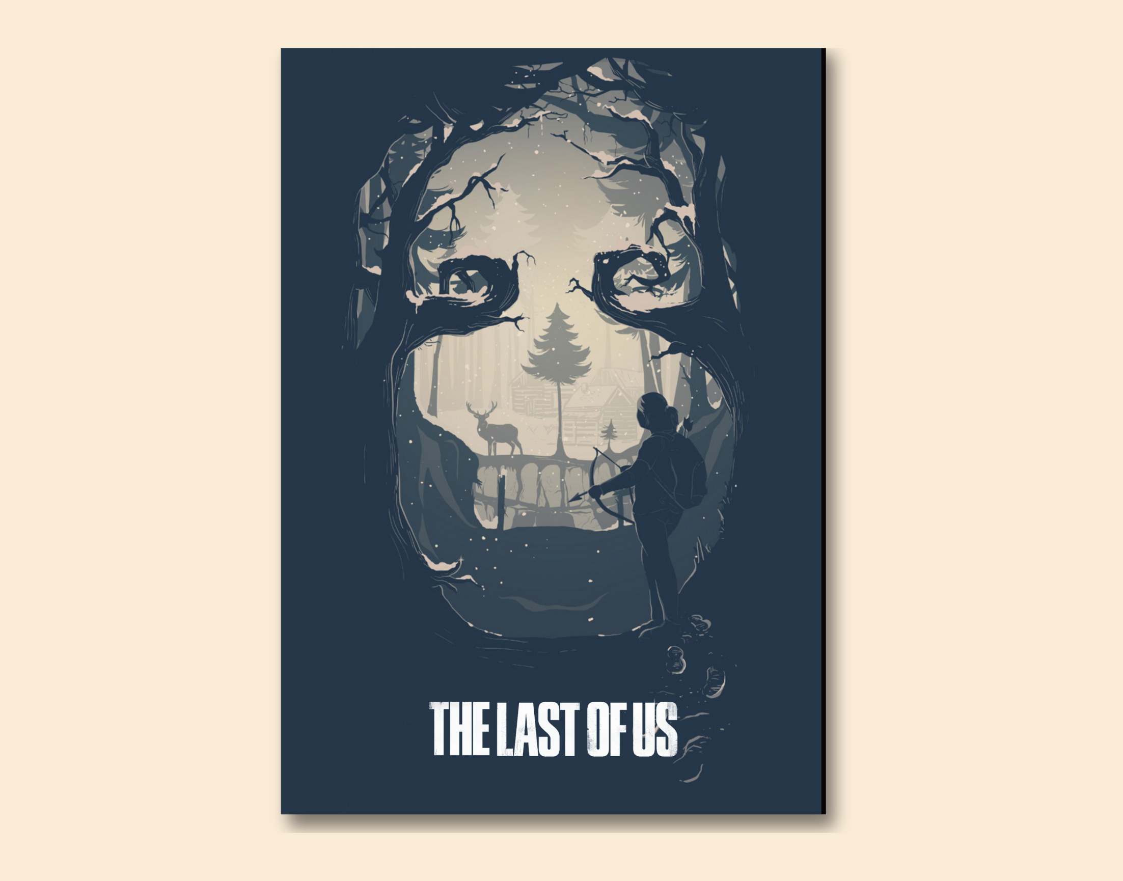 "THE LAST OF US "- Shiny & Sturdy Metallic Poster Art That Pops & Sticks (Literally!)