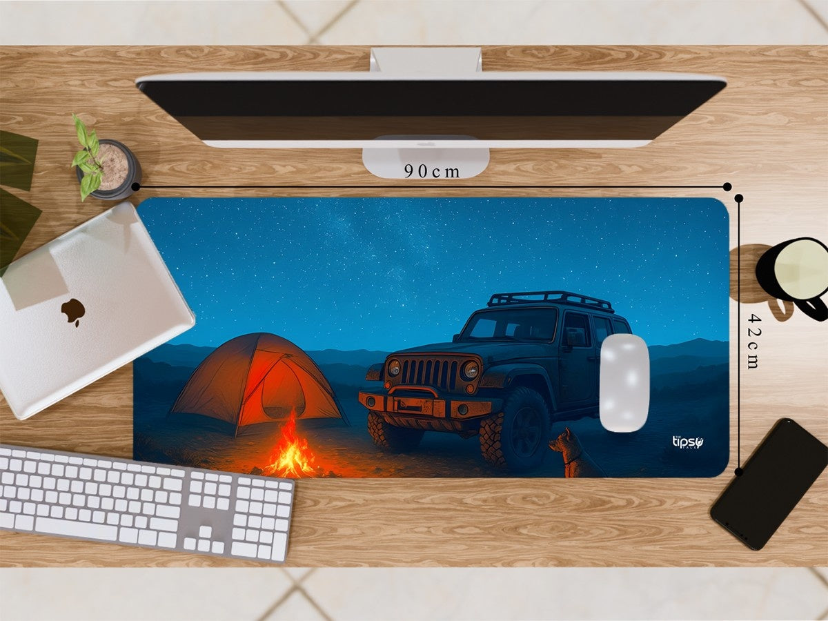 "EMBER SUN OVER THE MOUNTIANS " Gaming Mousepad Elevate Your Gaming Experience